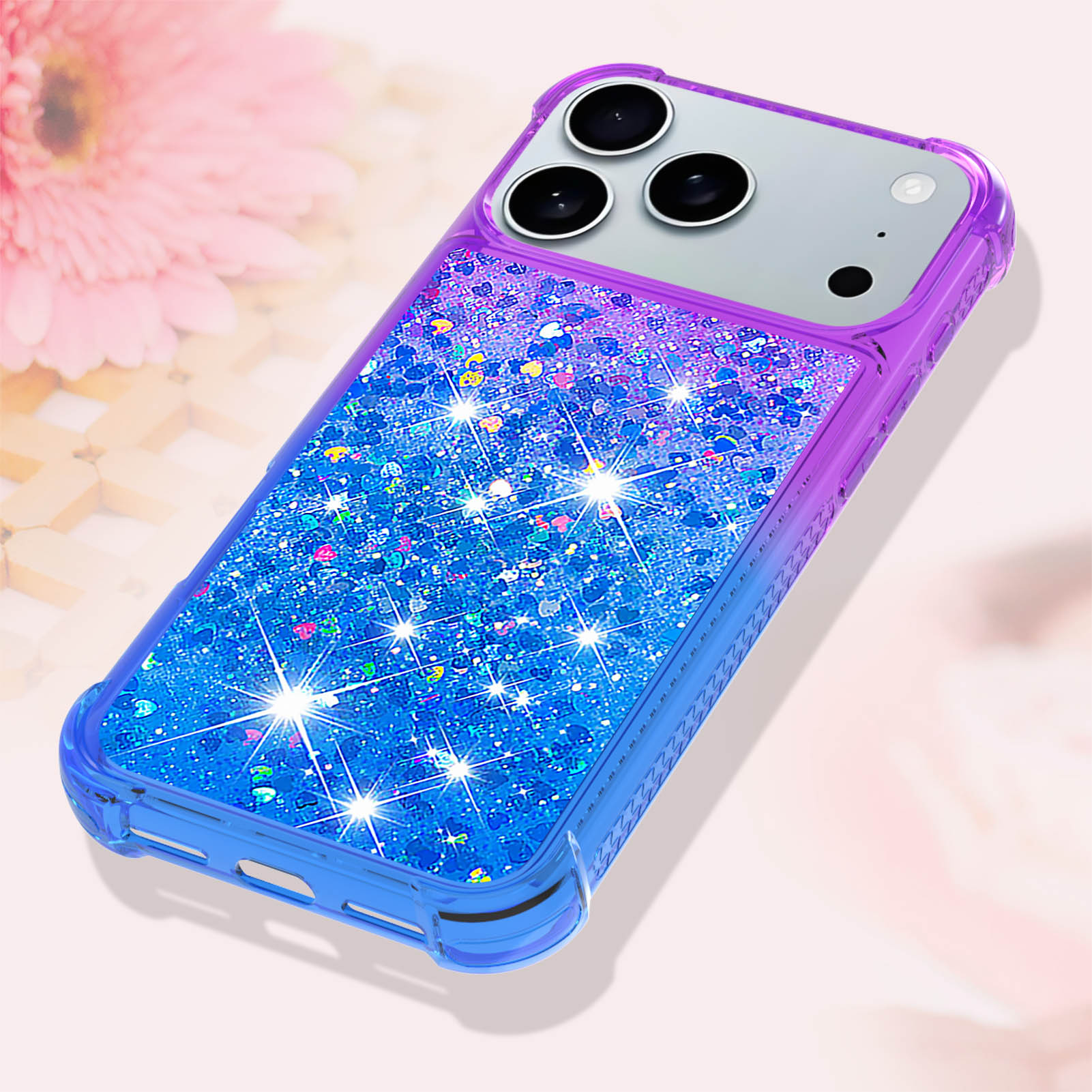 Fragance X - Casing Ponsel Cairan Pasir Gerak Berkilauan