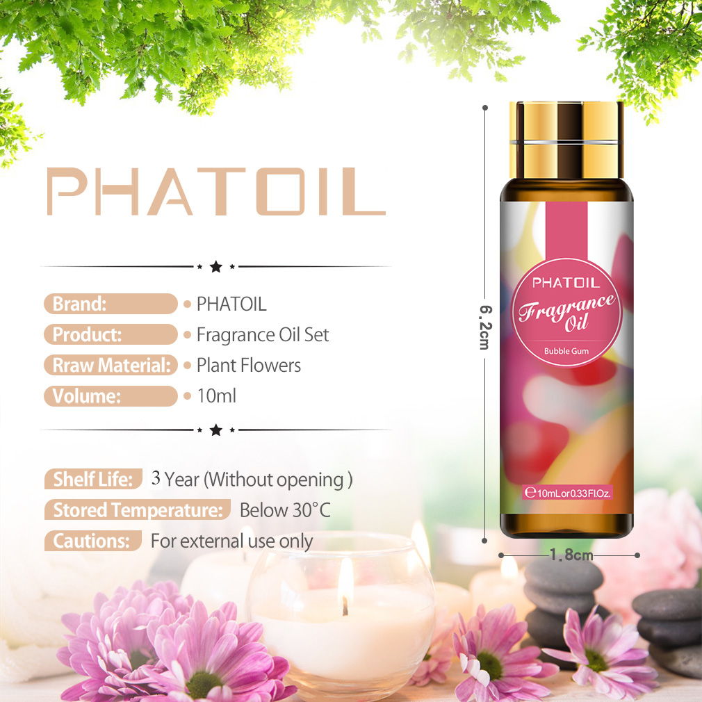 PHATOIL 9pcs 10ml Minyak Wangi - Musk White Oil ulasan dan harga