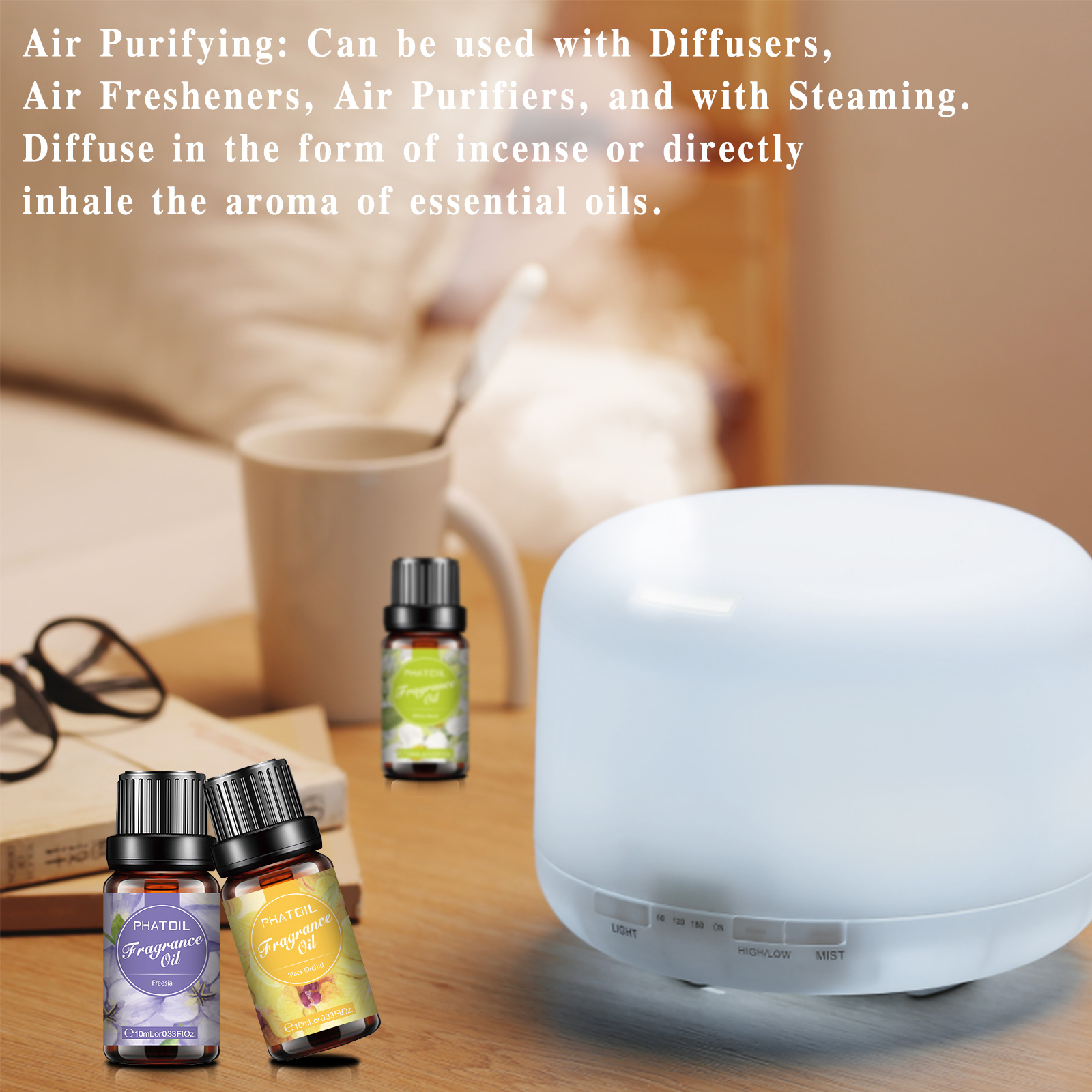 PHATOIL 10ml Set minyak esensi - Musk White Oil ulasan dan harga