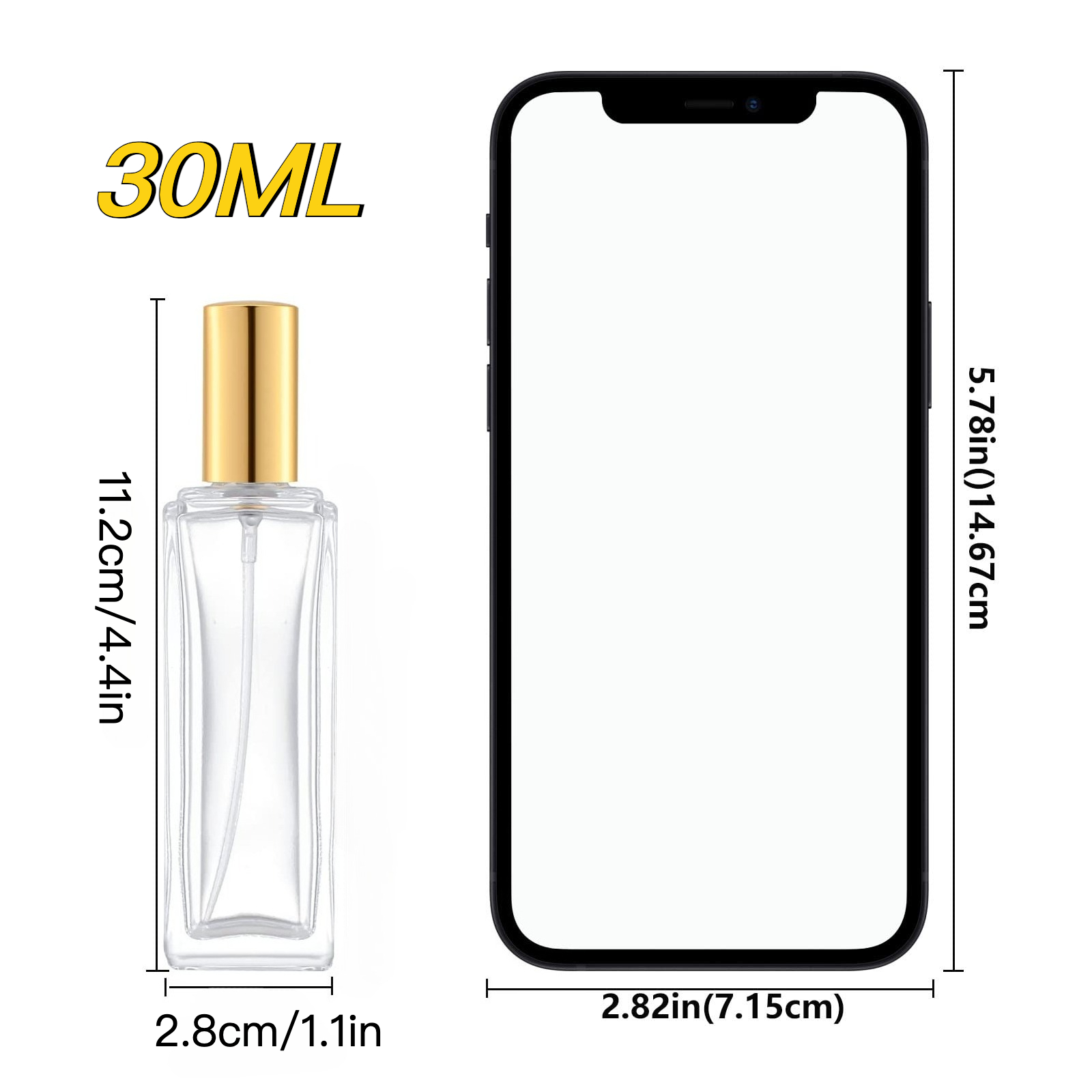 6 Buah Botol Parfum Kaca 30ML  - Fragrance World Perfume ulasan dan harga