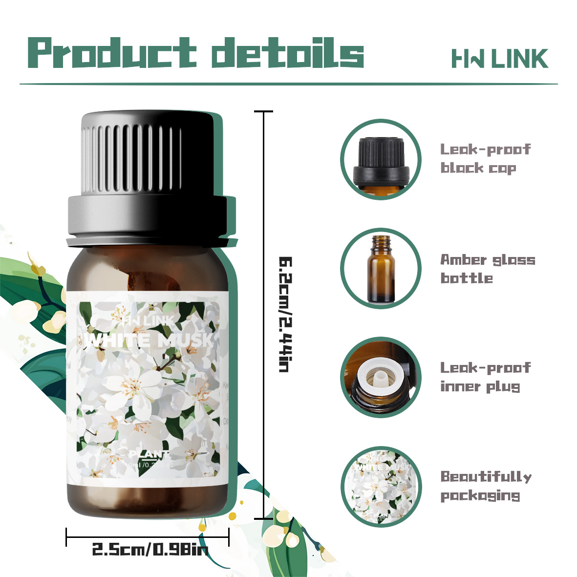 10ml Minyak Wangi Musk Putih u - Musk White Oil ulasan dan harga